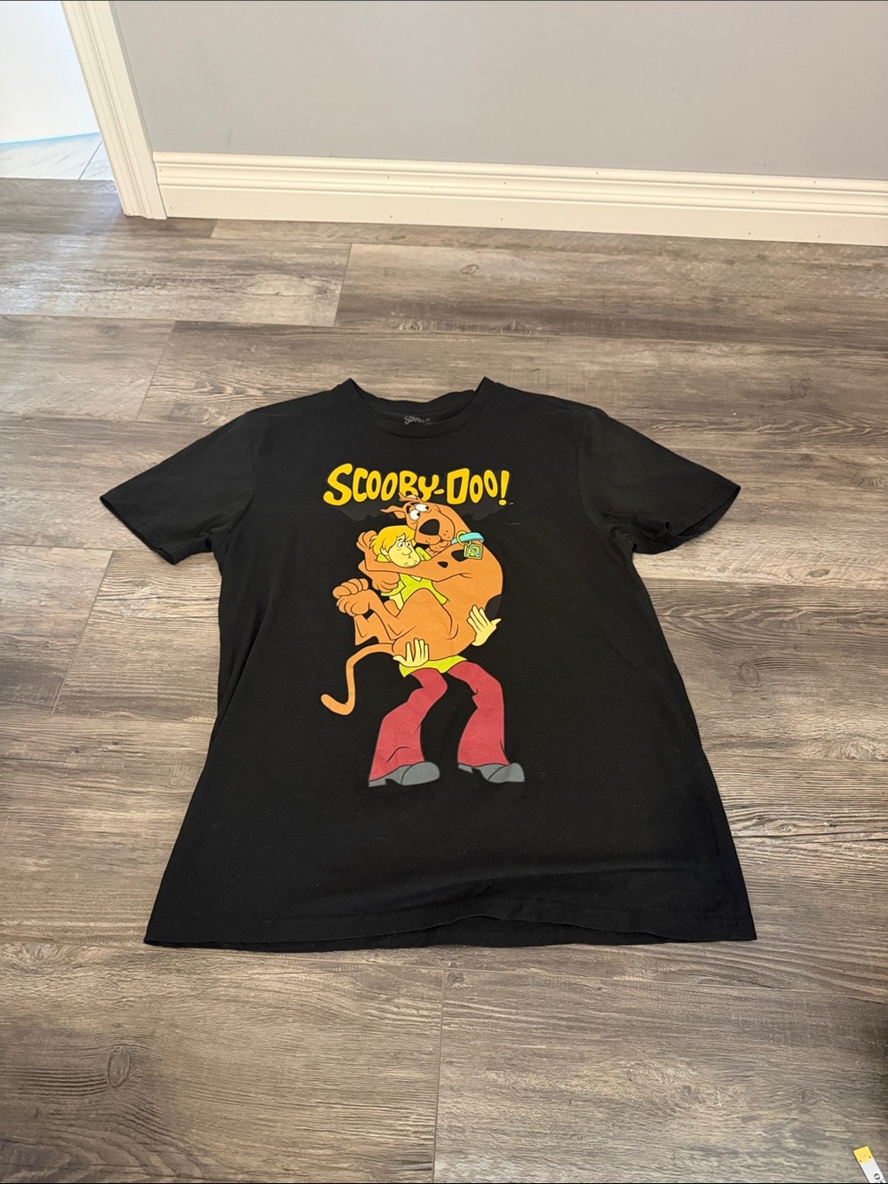 Scooby-Doo! Black Graphic Short Sleeve Tee